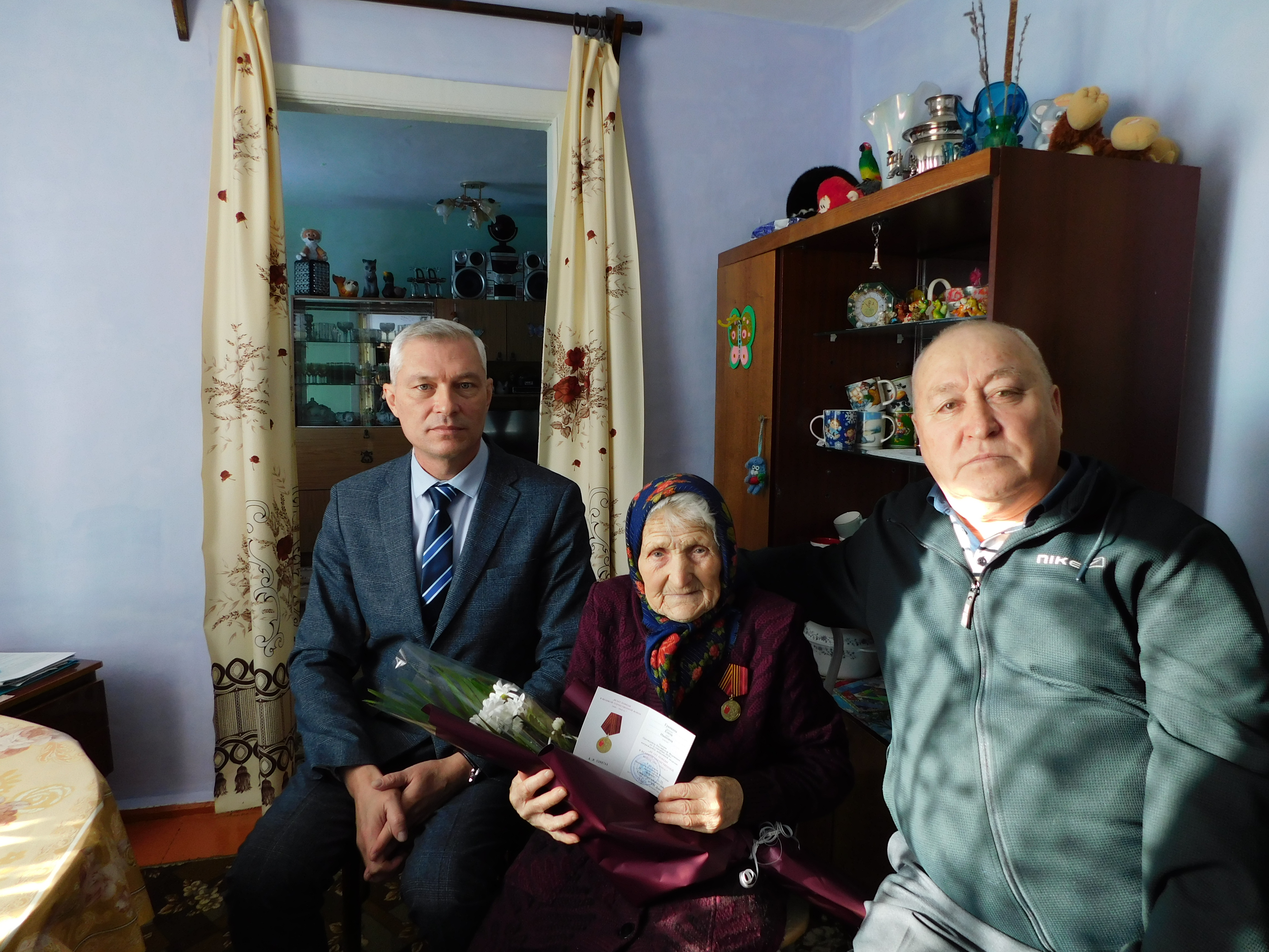 Вручение юбилейных медалей «80 лет Победы в Великой Отечественной войне 1941-1945 гг.».