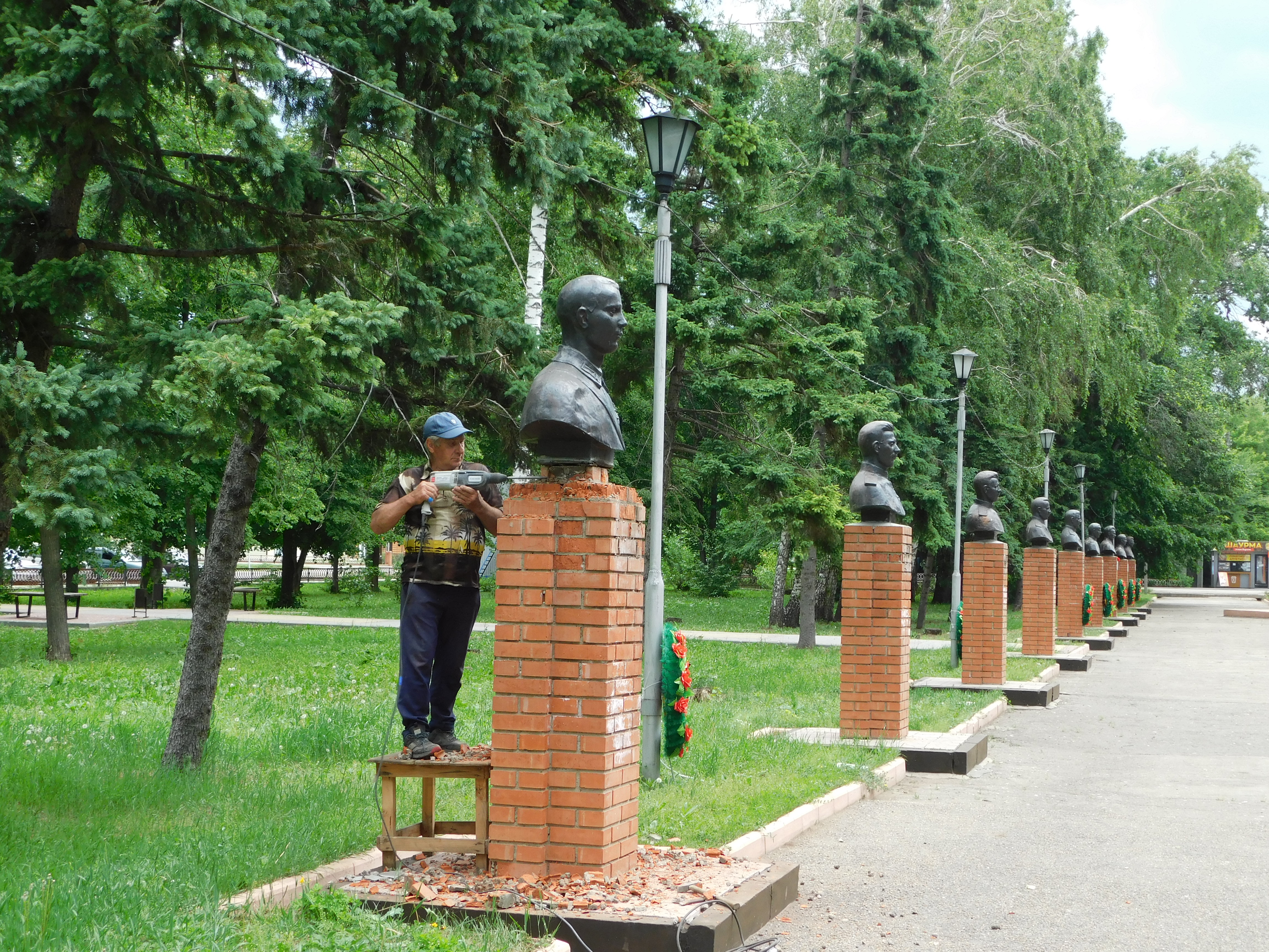 &quot;Аллею Героев&quot; ждут глобальные перемены..