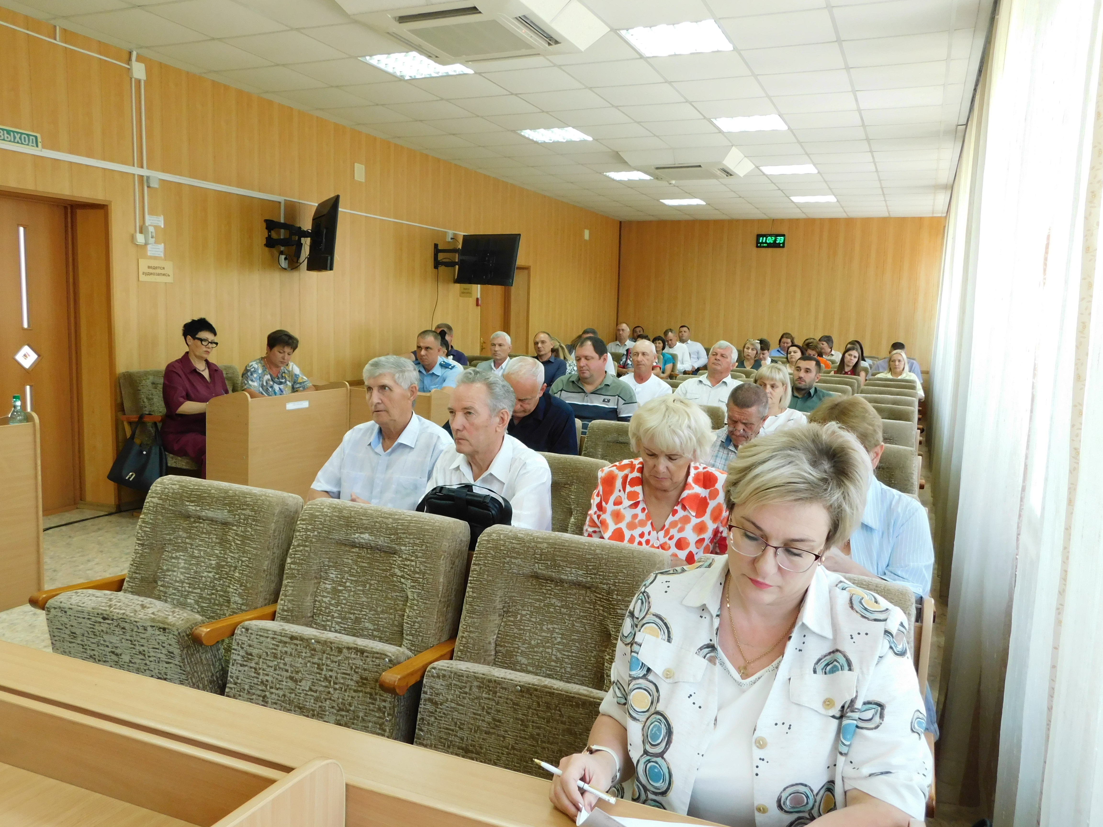 Сессия Шипуновского районного Совета депутатов.