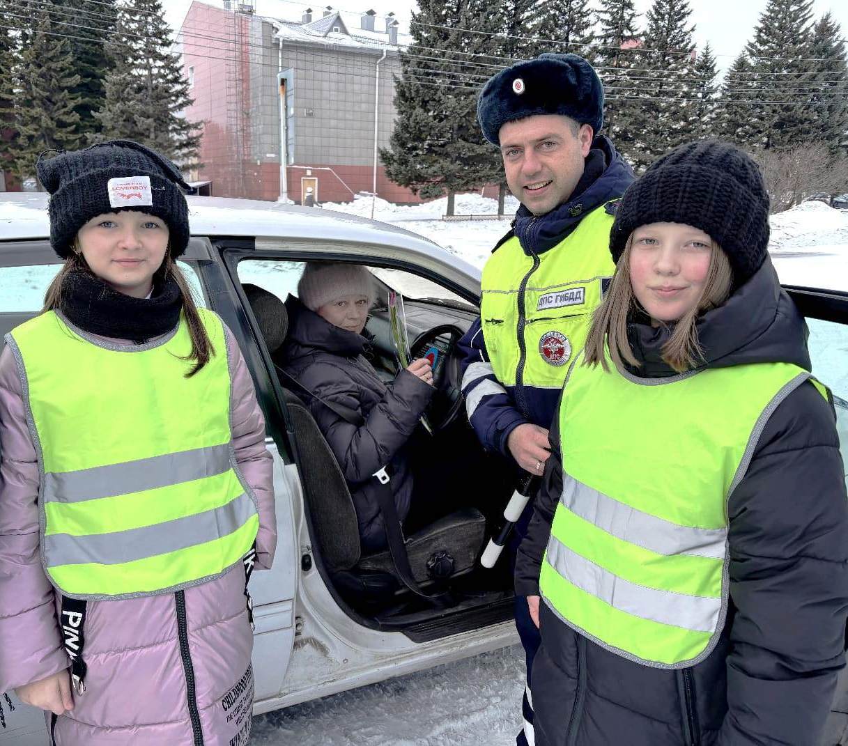 «Цветы для автоледи».