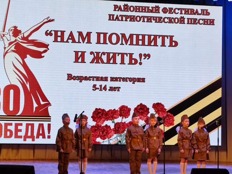 Районный фестиваль военно-патриотической песни «Нам помнить и жить». Районный фестиваль военно-патриотической песни «Нам помнить и жить».